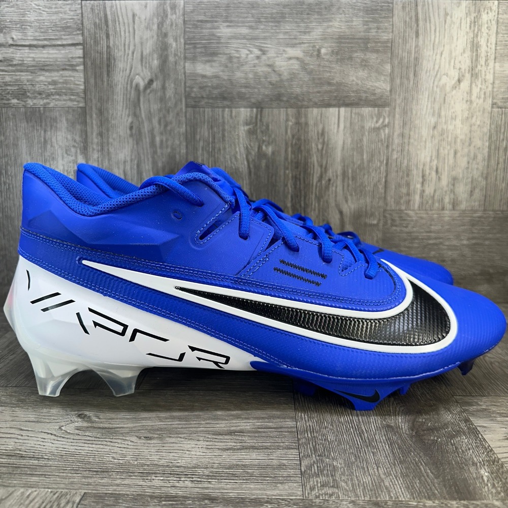 Nike Vapor Edge Elite 360 2 Football Cleats Mens 14.5 Blue White NEW DA5457-400